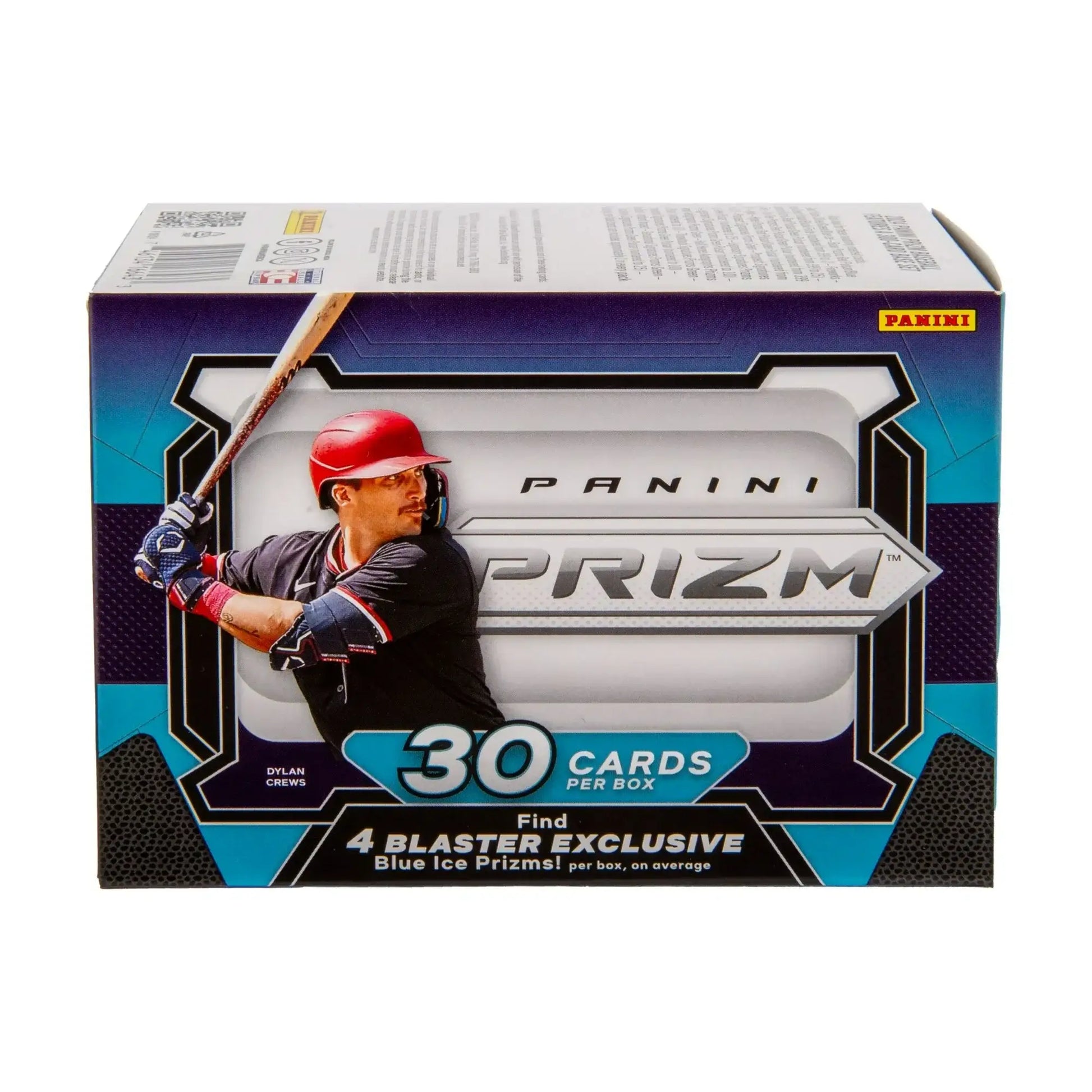 Box of Panini Prizm Baseball cards from the 2024 Prizm Baseball Packs Blaster Box