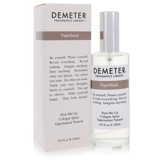 Demeter Paperback by Demeter - Cologne Spray 4 oz