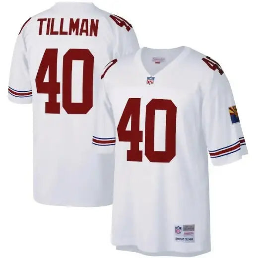 White Pat Tillman Arizona Cardinals Big & Tall 2000 Retired Player Replica Jersey