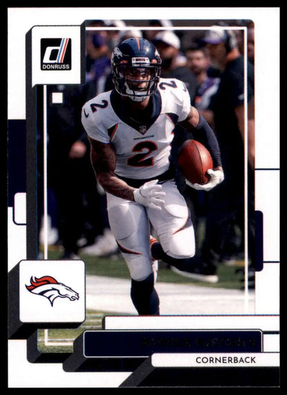 Patrick Surtain II 2022 Donruss football trading card Denver Broncos product