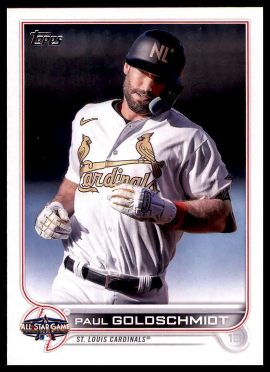 Paul Goldschmidt baseball card from Topps Update 2022 MLB All-Star Game collection