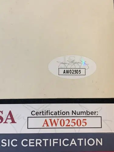 Pee Wee Reese JSA Signed Vintage Blank Back 1947-66 Exhibit Dodgers Auto