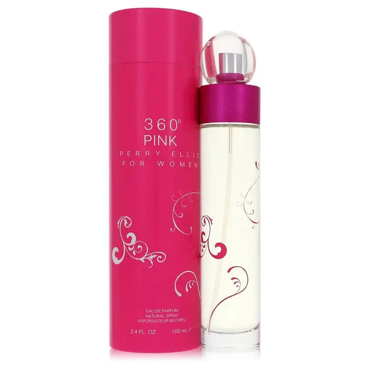 perry ellis 360 Pink by Perry Ellis - Eau De Parfum Spray 3.4 oz - Women / Medium - Eau De Parfum Spray 3.4 oz