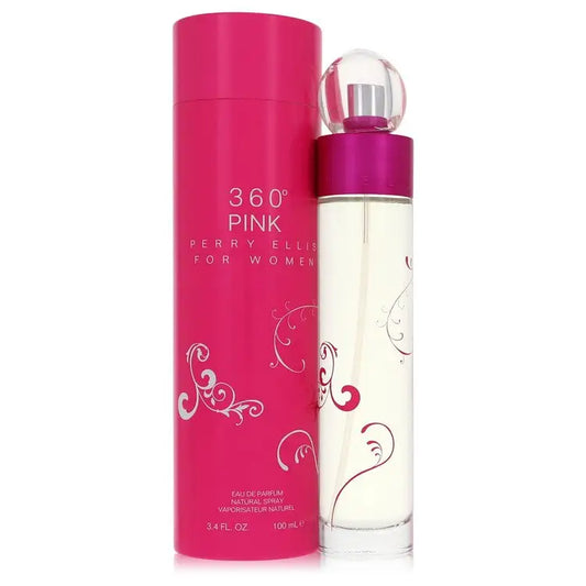 perry ellis 360 Pink by Perry Ellis - Eau De Parfum Spray 3.4 oz - Women / Medium - Eau De Parfum Spray 3.4 oz