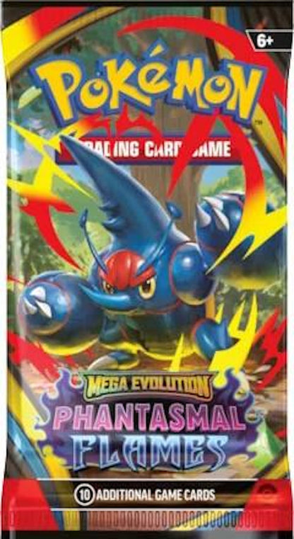 Pokémon TCG: Mega Evolution – Phantasmal Flames Booster Box (Presell)