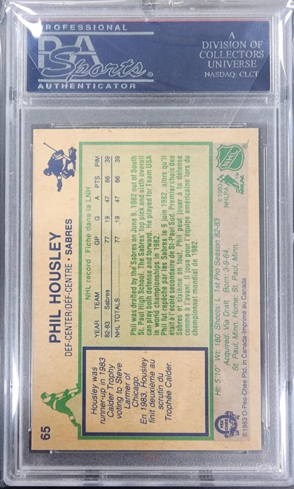 Phil Housley 1983 O-Pee-Chee #65 PSA 10 Gem Mint - Singles