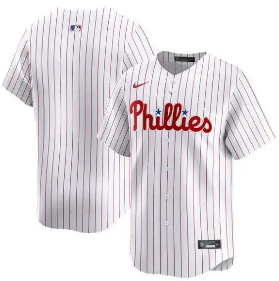 Philadelphia Phillies Nike Home Limited White Baseball Jersey front view