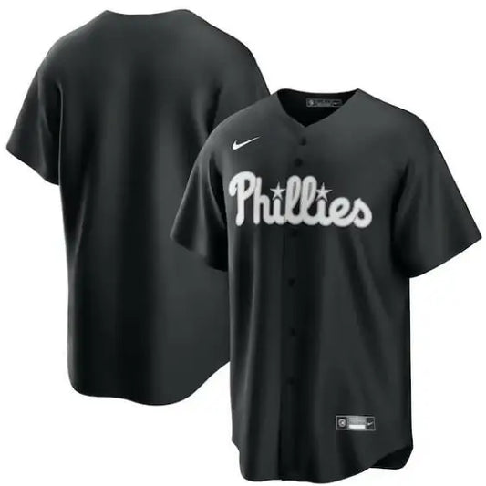 Black Philadelphia Phillies Nike Lights Out Replica Baseball Jersey for fans