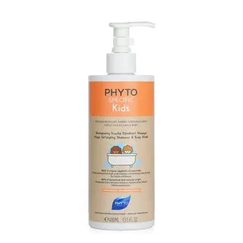 Phyto Specific Kids Magic Detangling Shampoo & Body Wash - Curly Coiled Hair & Body (For Children 3 Years+)