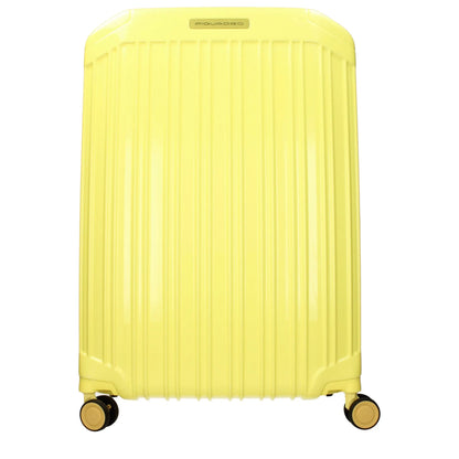 Piquadro Yellow Polycarbonate Luggage And Travel - Luggage