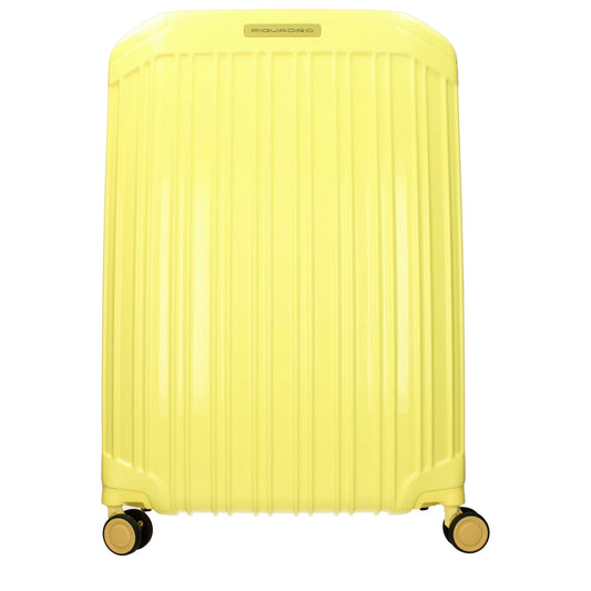 Piquadro Yellow Polycarbonate Luggage And Travel - Luggage