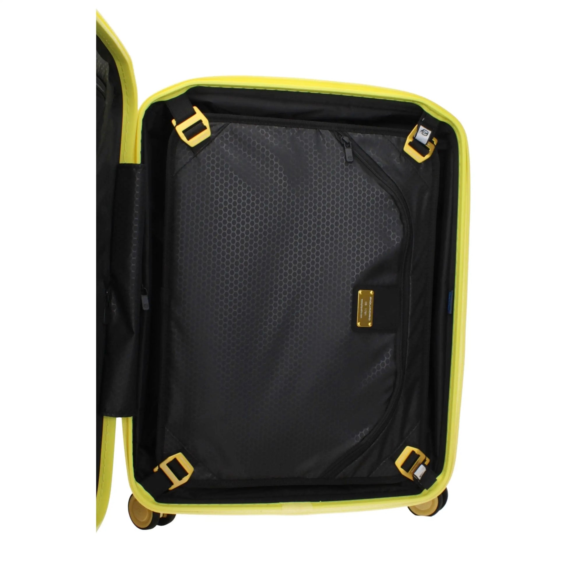 Piquadro Yellow Polycarbonate Luggage And Travel - Luggage