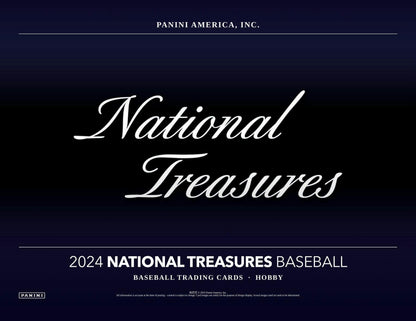 2024 Panini National Treasures Baseball Hobby Box
