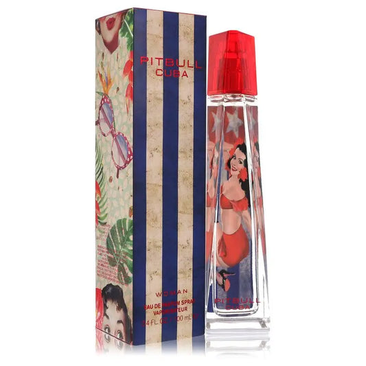 Pitbull Cuba by Pitbull - Eau De Parfum Spray 3.4 oz - Women / Medium - Eau De Parfum Spray 3.4 oz