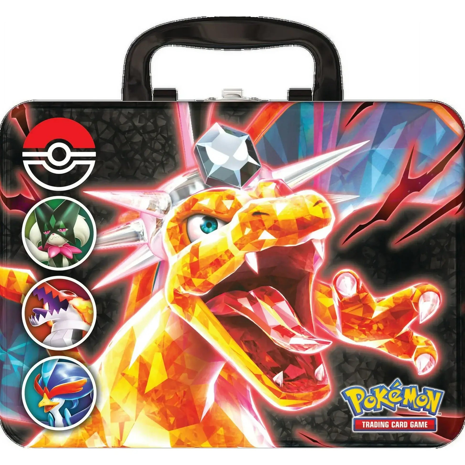 Pokemon 2023 Fall Charizard Collector Chest Lunchbox featuring iconic Charizard design