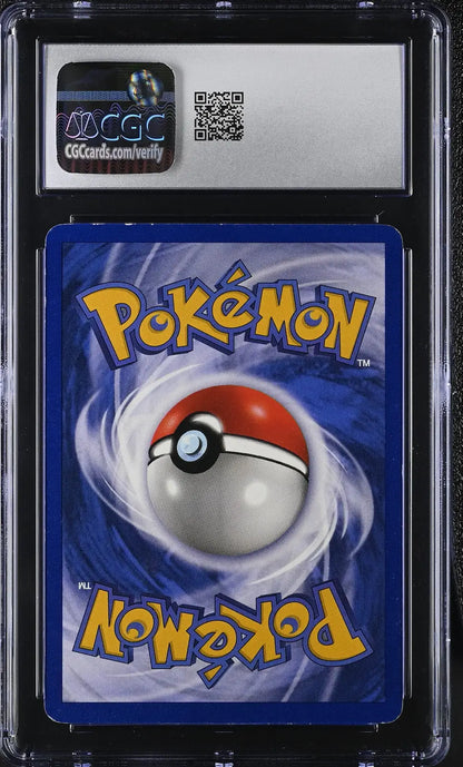 Graded Pokémon card of Pokémon Bulbasaur from Base Set in English CGC 6