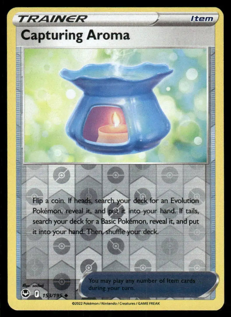 Pokemon Capturing Aroma #153/195 2022 Silver Tempest - Unknown