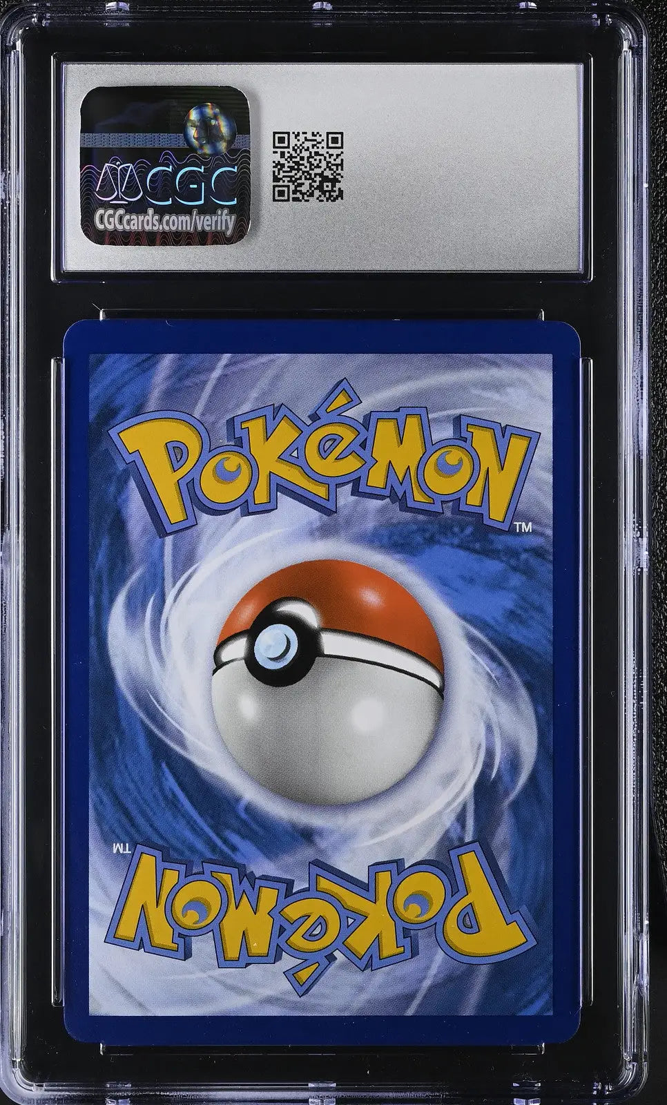 Graded Pokémon Ice Rider Calyrex V card in protective slab from Astral Radiance set