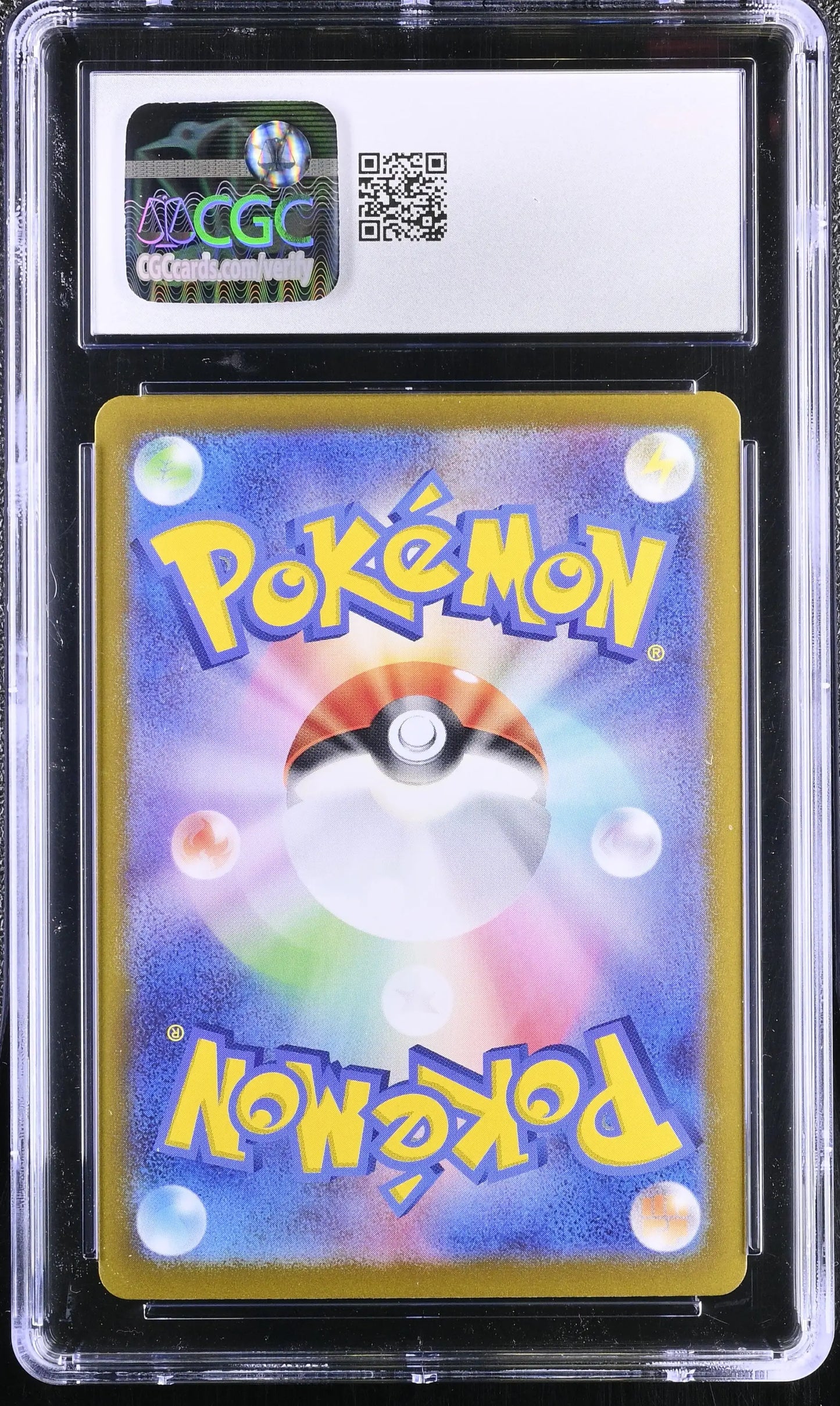 Graded Japanese CGC Pokémon Larvesta #108/106 trading card from Super Electric Breaker