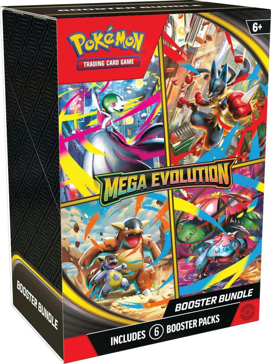 Pokémon Mega Evolution Booster Bundle Presale - Columbia Hobby - Sports Card Boxes - Toploaders - Card Savers