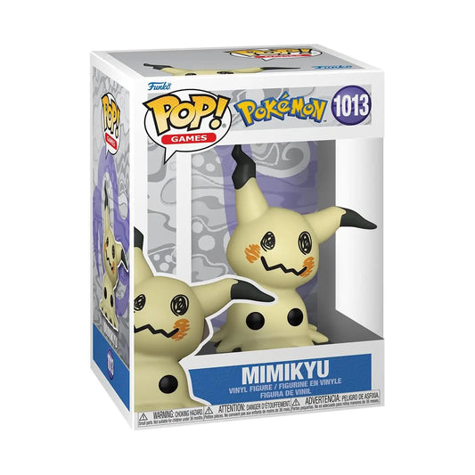 Mimikyu Funko Pop figure, a must-have for Pokémon fans and trading cards collectors