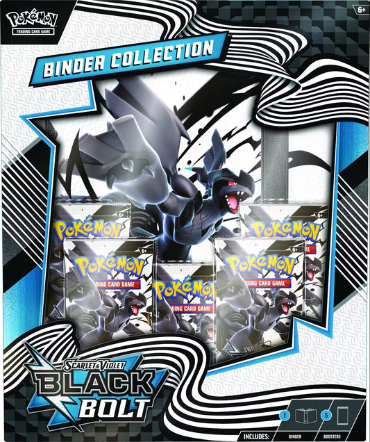 Pokémon Scarlet & Violet: Black Bolt Binder Collection Box | Columbia Sports Cards & More