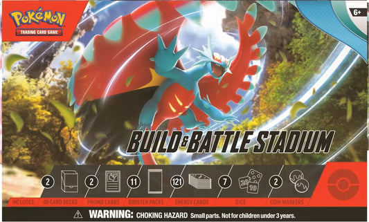 Pokemon Scarlet & Violet Paradox Rift Build & Battle Stadium Box display image