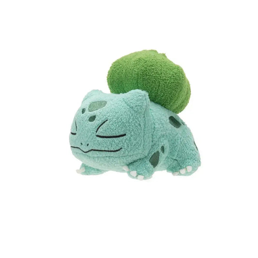 Pokemon Sleeping Bulbasaur plush toy for Pokemon sleeping fans and collectors