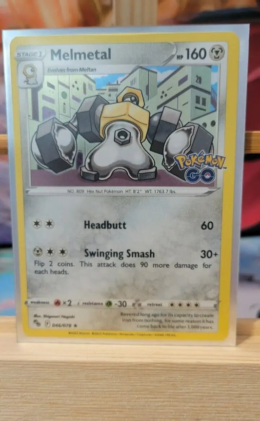 Pokemon TCG Card Melmetal 46/78 showcasing the powerful Steel-type trading card