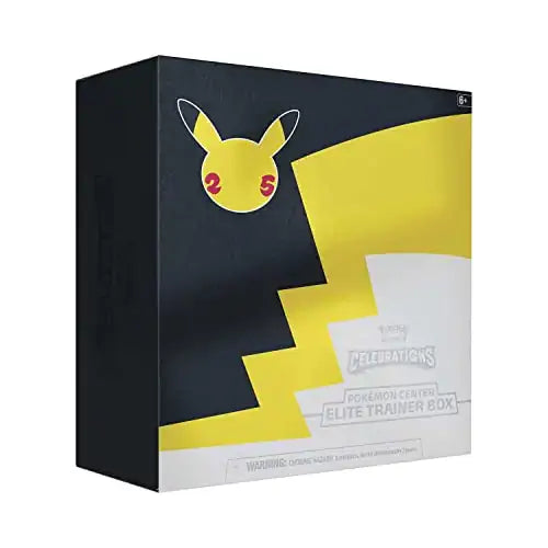 Celebrations Pokemon Center Elite Trainer Box featuring Pokémon Center Elite accessories