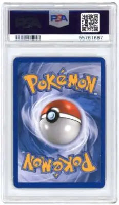Graded PokéMon TCG Heatran card in protective slab from Serbian Pop Series 8