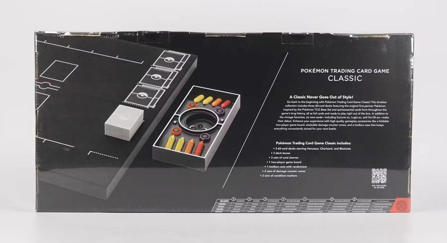 Pokemon Trading Card Game Classic Box with collectible trading card game pack