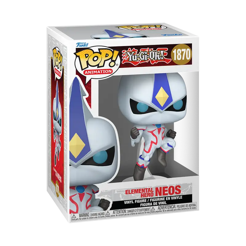 Elemental Hero Neos Funko Pop figure from Pop Animation YuGiOh 1870 collection