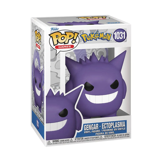 Pokemon Gengar Funko Pop figure in box, Gengar Funko Pop vinyl collectible for fans