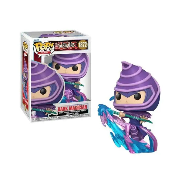 Dark Magician Funko Pop figure from Pop Plus 1872 Yu-Gi-Oh Dark Magician collection