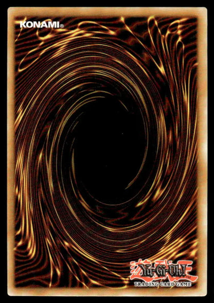 Yu-Gi-Oh! trading card back featuring a brown and gold spiral for Flowering Fields card