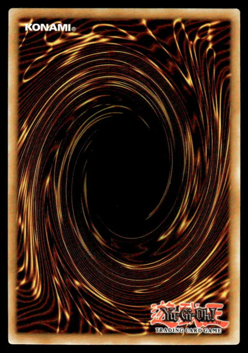 Yu-Gi-Oh Power of the Elements Gunkan Suship Shari Red card back with spiral vortex design