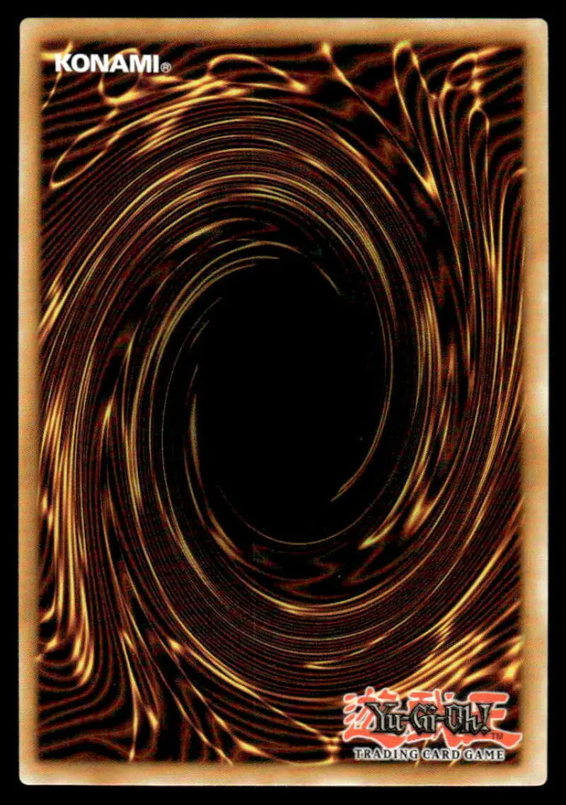 Yu-Gi-Oh! trading card back featuring a brown and gold spiral for Krawler Soma card