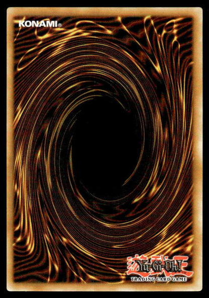 Yu-Gi-Oh trading card back with brown and gold vortex for Hidden Gem of the Seafront