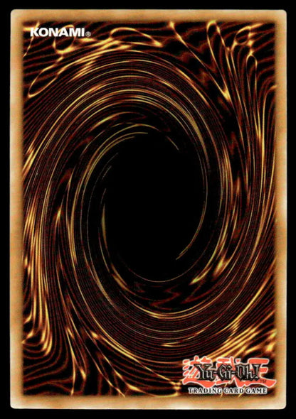 Classic Yu-Gi-Oh! card back with brown and gold spiral for Hydralander Orbit card