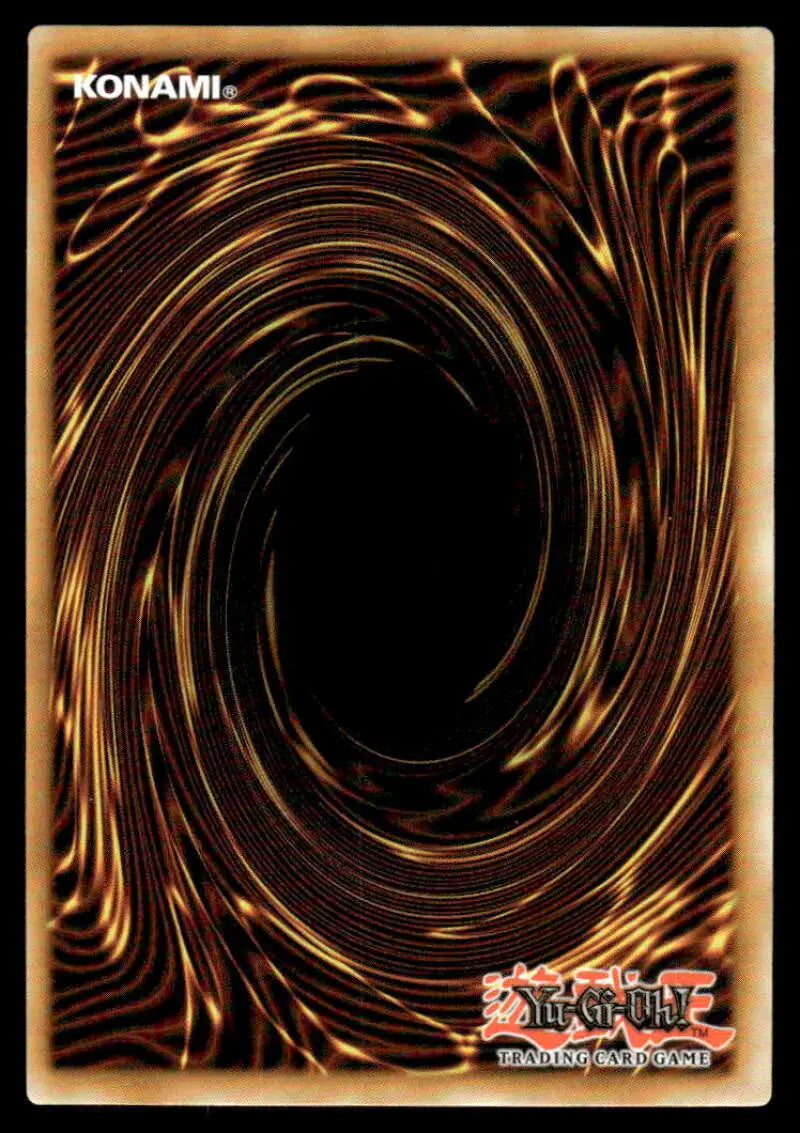 Yu-Gi-Oh! Power of the Elements Hydralander Orbit card back with brown and gold vortex
