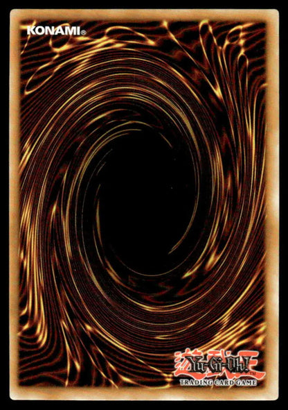 Yu-Gi-Oh! trading card back with brown and gold vortex for Spright Gamma Burst