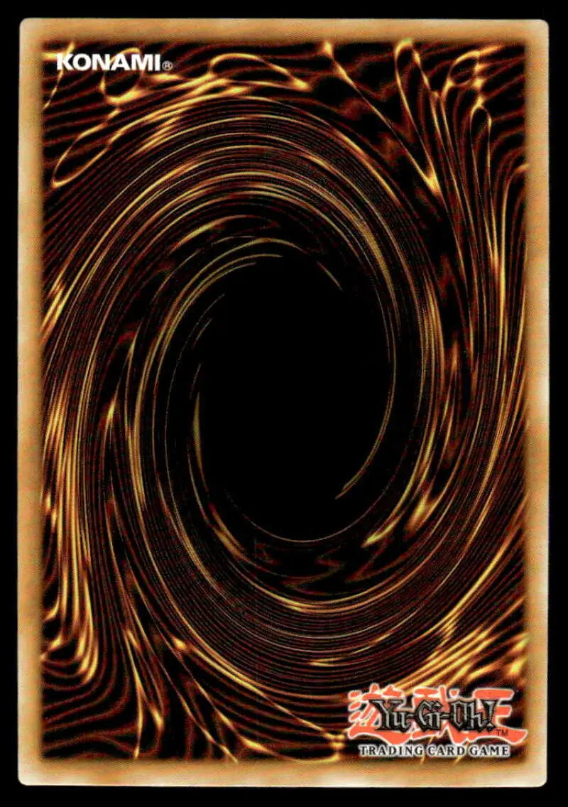 Classic Yu-Gi-Oh! card back design with brown and gold for POTE-EN068 Digit Jamming