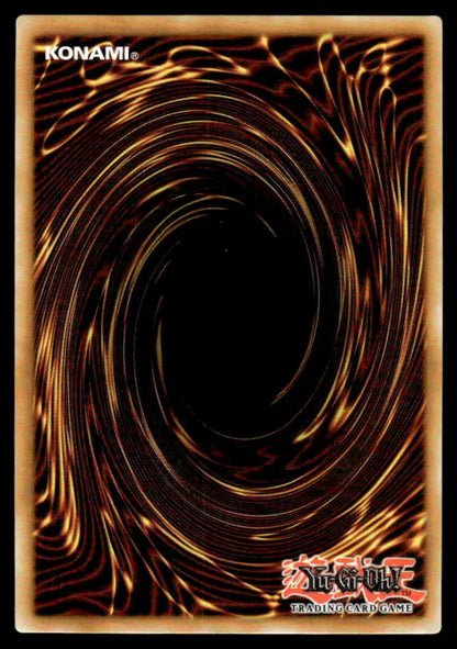 Yu-Gi-Oh trading card back showing brown and gold spiral vortex pattern for Branded Expulsion