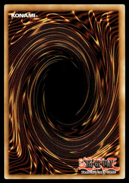 Dark spiral vortex design with bronze and gold swirls on Tearlaments Sulliek trading card