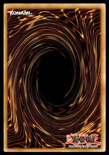 Classic Yu-Gi-Oh! trading card back with brown and gold spiral for Tearlaments Sulliek