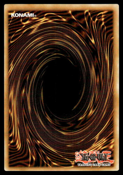 Swirling golden-brown pattern dark spiral vortex on POTE-EN073 Tearlaments Cryme card