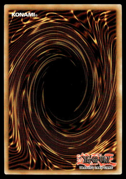 Yu-Gi-Oh trading card back with brown and black spiral vortex pattern for POTE-EN074 Vernusylph