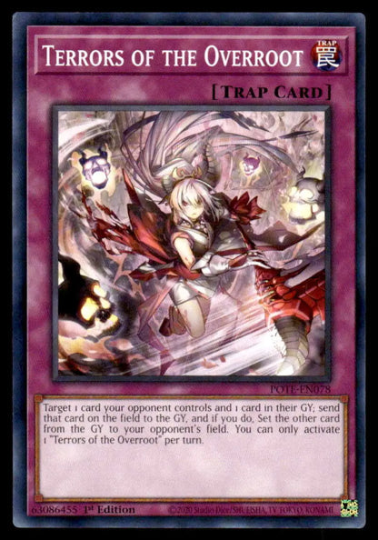 Yu-Gi-Oh! Power of the Elements Terrors of the Overroot trading card battle scene