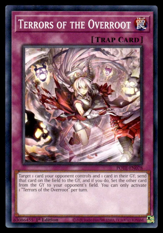 Yu-Gi-Oh! Power of the Elements Terrors of the Overroot trading card battle scene